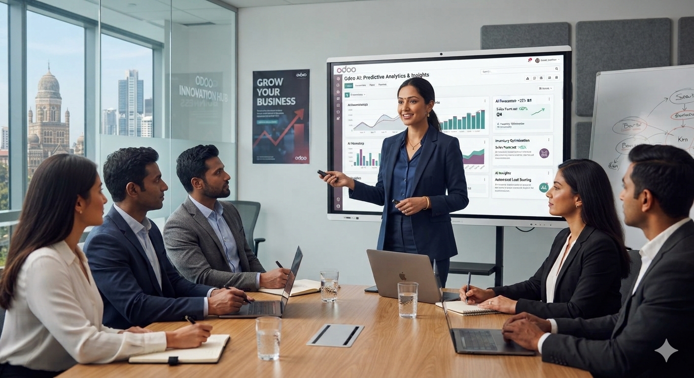 Asking the ERP in plain language: AI over Odoo data