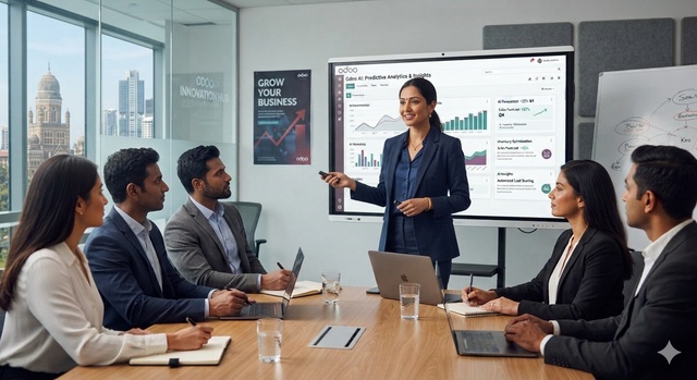 Asking the ERP in plain language: AI over Odoo data